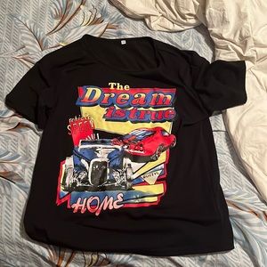 black car shirt